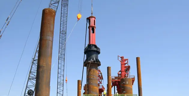 Hydraulic Kazık Çakma Çekici - BRUCE Piling Hammer