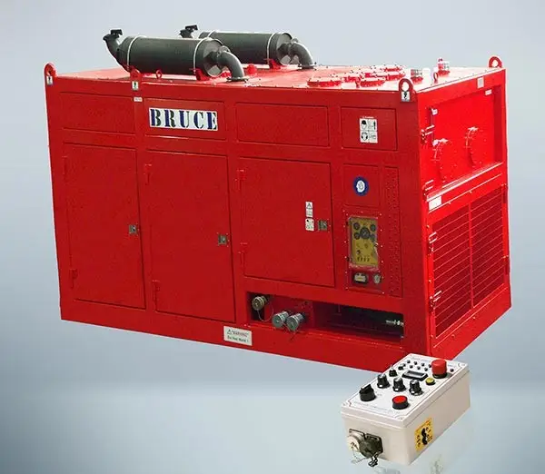 Hydraulic Kazık Çakma Çekici - BRUCE Güç Ünitesi