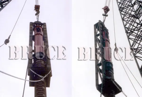 Hydraulic Impact Kazık Çakma Çekici - BRUCE SGH-2315