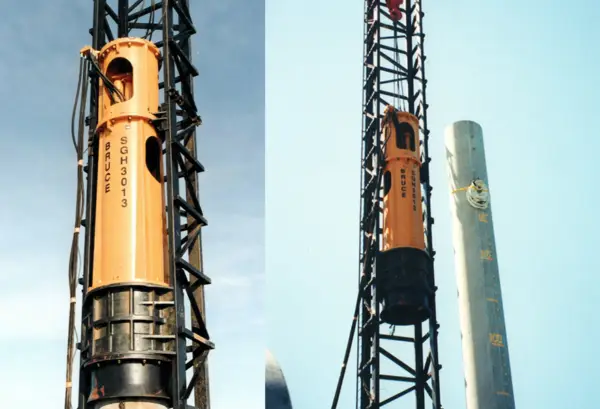 Hydraulic Impact Kazık Çakma Çekici - BRUCE SGH-3013 Kazık Çakma Çekici