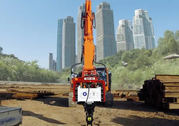 Sheet Kazık Çakma Çekici - BRUCE Vibro Çekiç