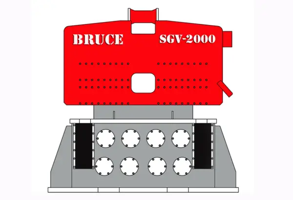 Hydraulic Titreşimli Çekiç - BRUCE SGV-2000