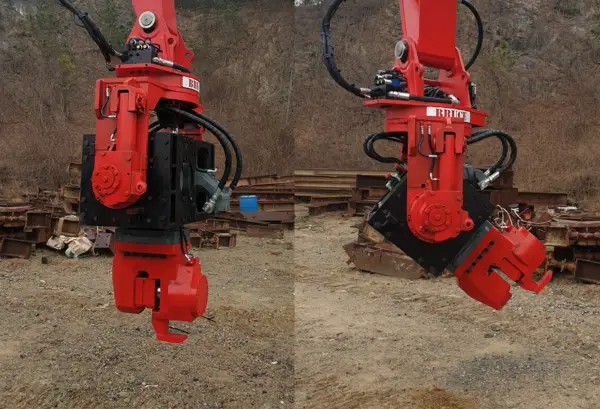 Sheet Kazık Çakma Çekici - BRUCE Vibro Çekiç