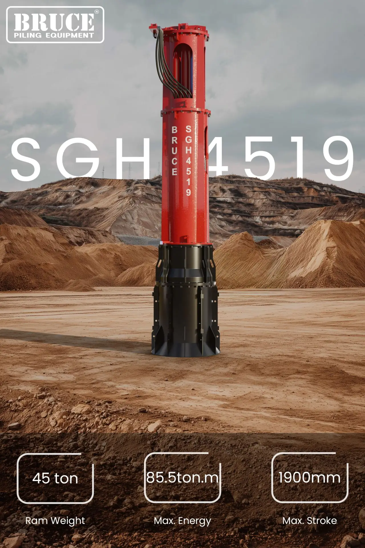 SGH-4519 Impact Kazık Çakma Çekici